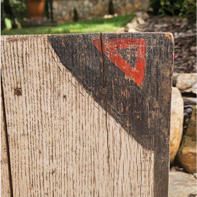 Antique Pair of Primitive Cupboard Doors For Sale - Image 12 of 18