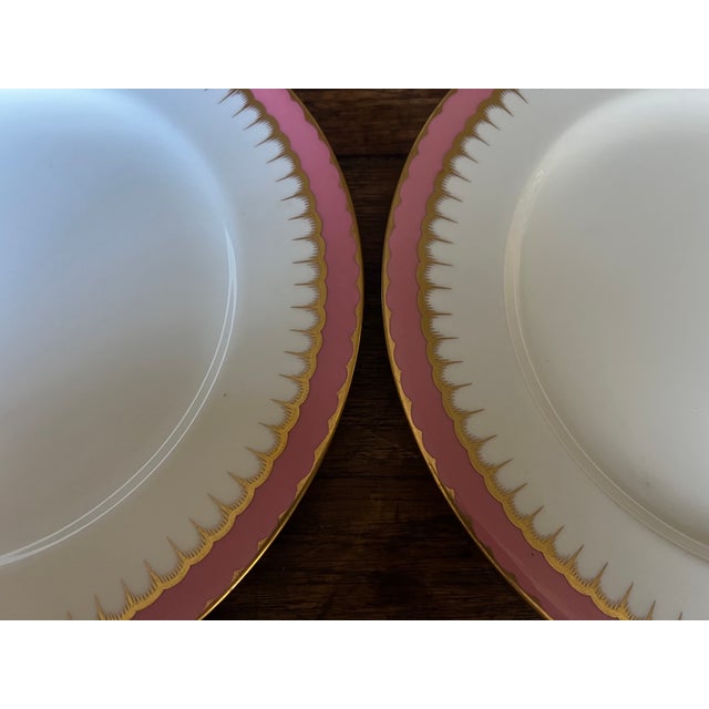 Ceramic Coalport Dinner Plates-C. 1910 Set of 12 For Sale - Image 7 of 10