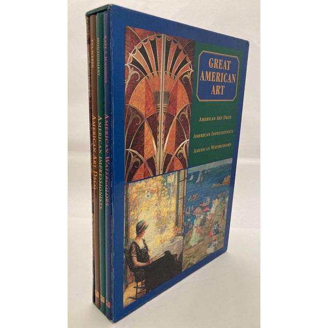 Paper Great American Art. American Art Deco, Impressionists, Watercolors. For Sale - Image 7 of 12