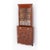 Wood Sheraton Revival Corner Cabinet in Mahogany Marquetry, 1920s For Sale - Image 7 of 7