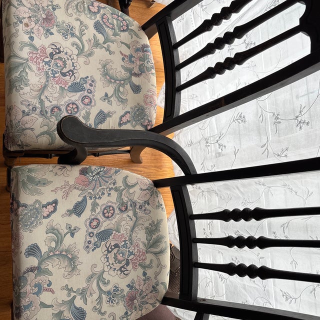 1950s 1950s Beautiful Pair of Holman Manufacturing Co. Oak Chairs For Sale - Image 5 of 8