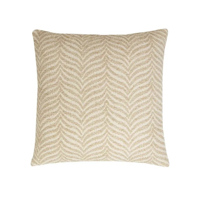 Zebra Ivory Cushion from Lo Decor For Sale - Image 4 of 4
