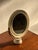 Table Mirror in Laquered Wood and Metal with Marble Base, 1970s For Sale - Image 6 of 12