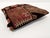 1960s Vintage Turkish Kilim Pillow | Handwoven Wool Decorative Cushion | 14 in X 14.5 In For Sale - Image 5 of 12