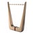 "Arcadia" Umbrella Stand With Bronze, Stainless Steel Detail, Handmade Bizimyer Furniture. Unmatched. Unrivalled. Designed...