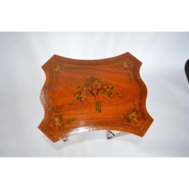 Adam Style Scallop Form Table For Sale - Image 10 of 11