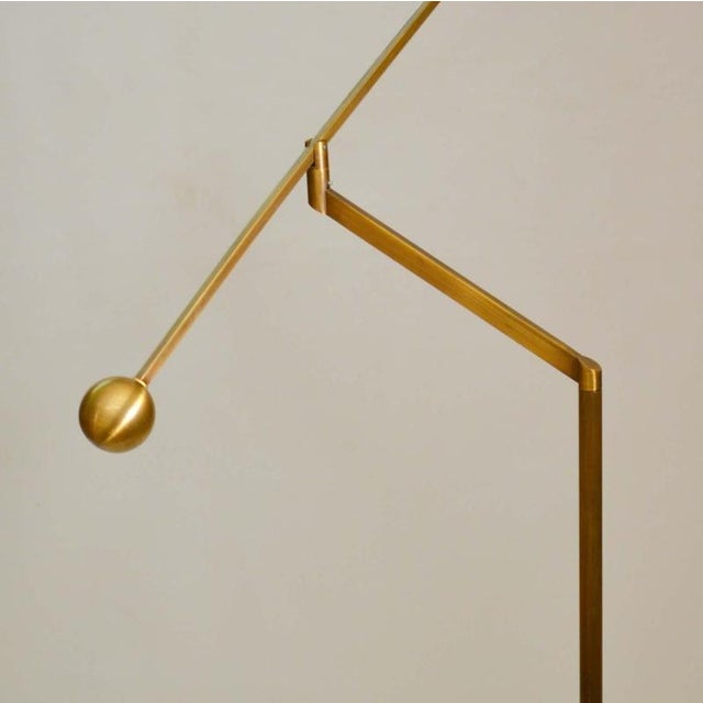 Chrome Counter Balance Floor Lamp, 1970s For Sale - Image 11 of 16