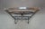 Antique Victorian Quartersawn Oak 3 Tier Folding Cake Pie Stand Display 35" For Sale - Image 12 of 14