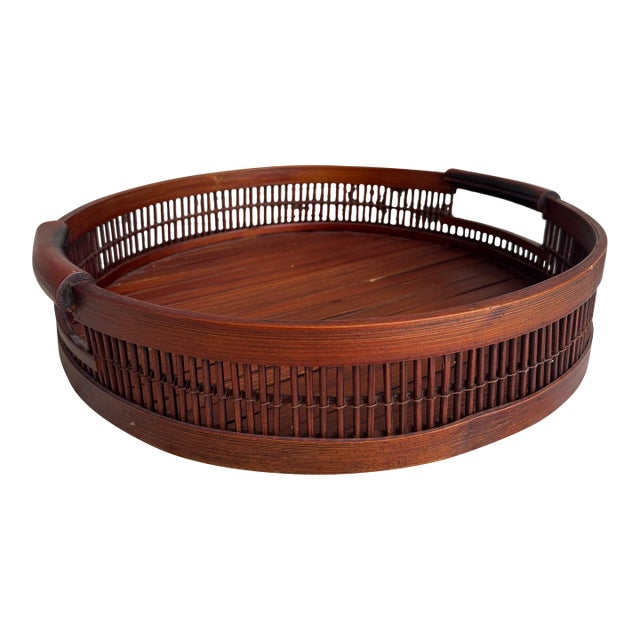 Bamboo Round Tray For Sale