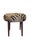 Brown Danish Round Stool in Mustard Yellow and Black, 1960s For Sale - Image 8 of 8