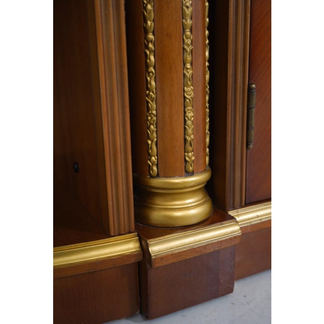 Italian Georgian Style Wall Bookcase Unit For Sale - Image 13 of 18