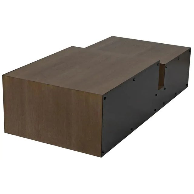 Noir NOIR Nido Coffee Table, Black Iron For Sale - Image 4 of 6