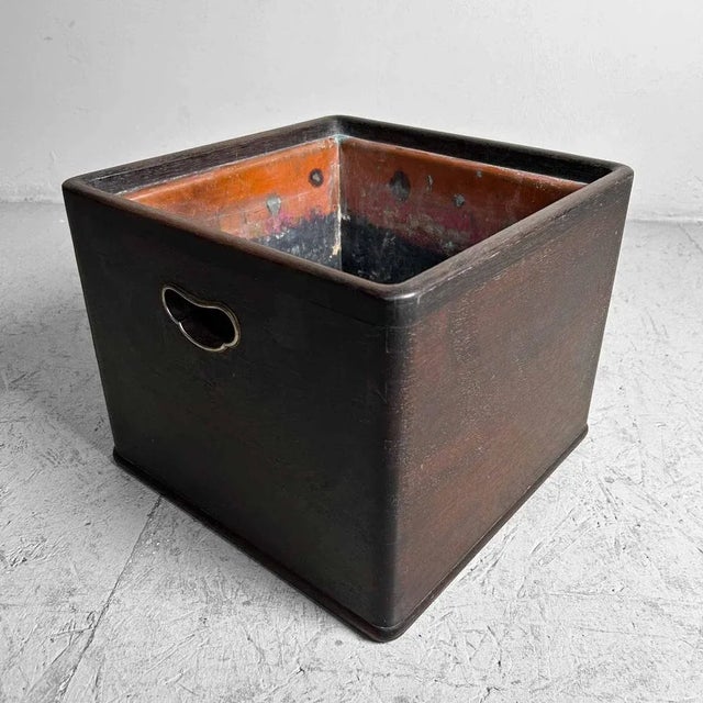 Shōwa Wooden Hibachi Fire Pot, Japan, 1960s For Sale - Image 9 of 12