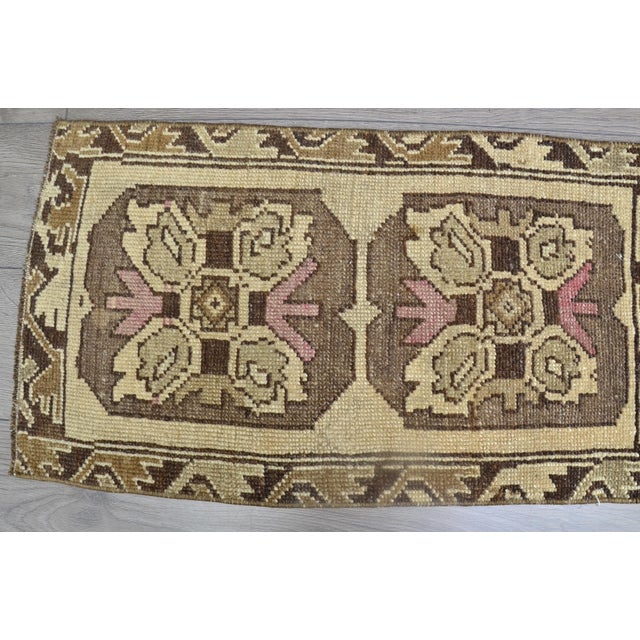 Bohemian Anatolian Floral Carpet For Sale - Image 4 of 6