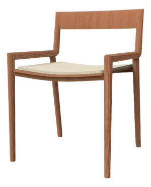 Collector Nihon Dining Chair in Famiglia 05 Fabric and Smoked Oak by Francesco Zonca Studio