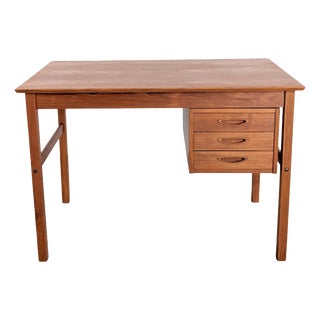Vintage Danish Teak Desk, 1960s For Sale