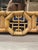 Mid-Century Modern Large Vintage Chinoiserie Bamboo and Brass Wall Mirror For Sale - Image 3 of 12