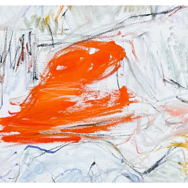 "Silent Witness" is a new dynamic abstract expressionist oil painting on canvas by Trixie Pitts, a trusted artist seller...