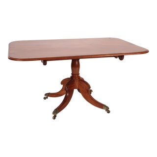 George III Mahogany Breakfast Table For Sale