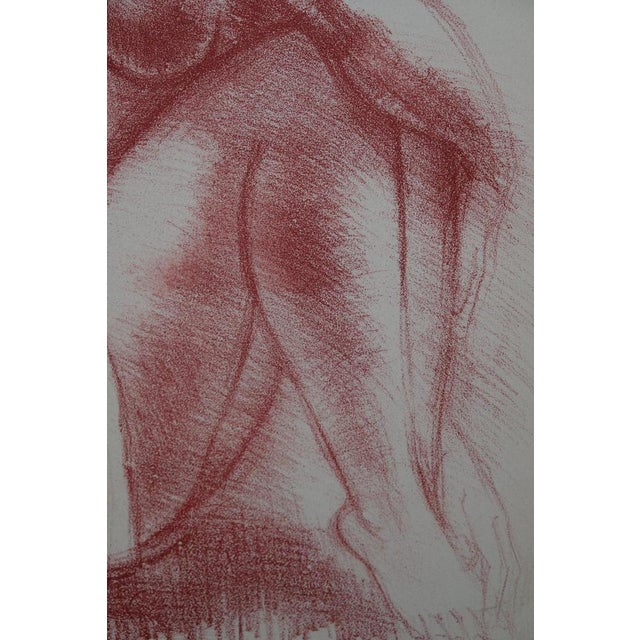 Antoniucci Volti, Nu au regard pensif (Nude), Lithograph For Sale - Image 5 of 6