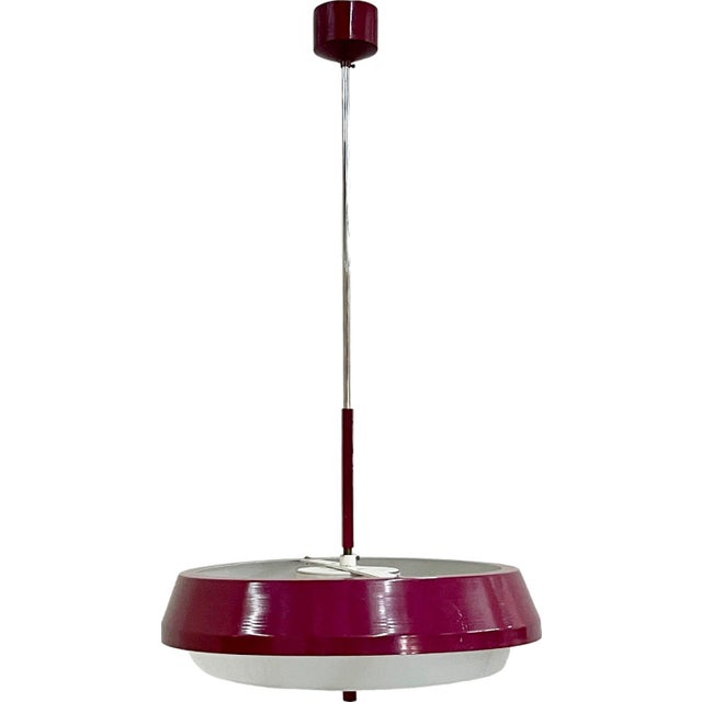 Mid-Century Pendant Lamp No 21331 from Drupol, 1960s For Sale - Image 11 of 11