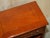Yew Wood Book Table with Single Drawer and Bookshelves For Sale - Image 6 of 15