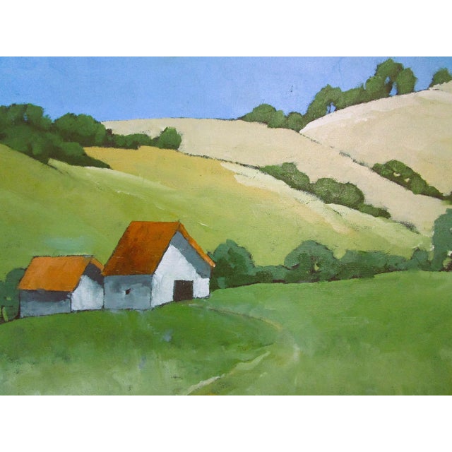 Sonoma Barns Lynne French 16x20 California Landscape O/C For Sale - Image 4 of 6