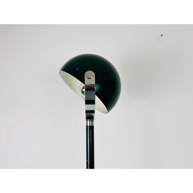 Midcentury Green Space Age Floor Lamp, Germany, 1960s For Sale - Image 6 of 8