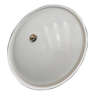 Vintage 1965 Ceiling Light Polka Dot Pendant 12" Nos For Sale