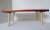 Mid-Century Modern Rustic Modern Low Side / Breakfast Matchstick Mid Century Table by Thomas B. McAulay 1971 Folk Arts For Sale - Image 3 of 9