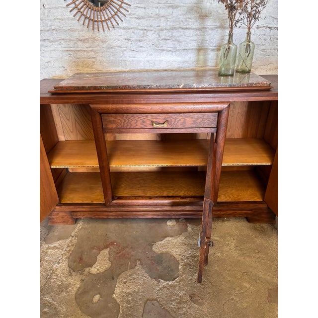 Brown Art Deco Buffet For Sale - Image 8 of 13