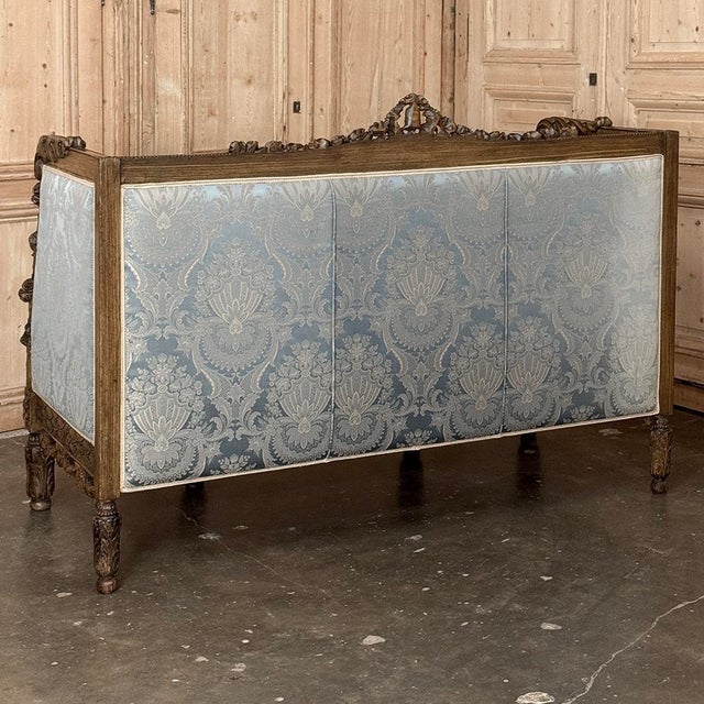 19th Century French Louis XVI Canape ~ Settee For Sale - Image 18 of 18