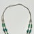 1970s Vintage Southwestern Mexican Boho Chic Double Strand Sterling, Turquoise & Jade Necklace For Sale - Image 10 of 18