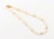 18k Rose Gold, Multicolor Gemstones, and Button Pearl Necklace For Sale - Image 4 of 8