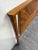 Early 21st Century Modern King Size Solid Acacia Geometric Chevron Pattern Headboard For Sale - Image 5 of 10