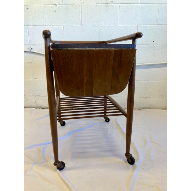 Mid 20th Century In Style of Arthur Umanoff Bar Cart For Sale - Image 12 of 12