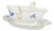 Porcelain Sauce Boat with Blue Floral Motifs and Gilt Accents by Meissen, Germany For Sale