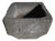 Antique French Volcanic Stone Trough Sink, 1700s For Sale