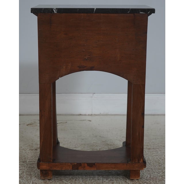 Antique 18th Century French Empire Marble Top Stand For Sale - Image 15 of 17