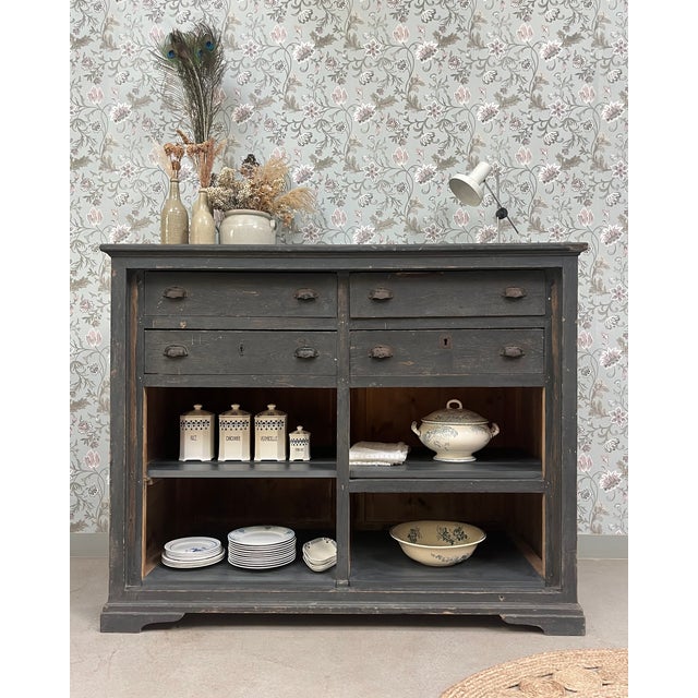 Patina-Style Workshop Furniture, 1940s For Sale - Image 14 of 18