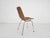 Mid-Century Rattan and Metal Dining Chair, the Netherlands, 1960s For Sale - Image 3 of 4