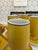 Mustard 1960s LaGardo Tackett for Schmid Kelco Porcelain Espresso Cups & Saucers - 12 pcs For Sale - Image 8 of 12