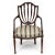 Hepplewhite Early 20th Century Set of 12 English Mahogany Hepplewhite Style Carved Back Dining Chairs For Sale - Image 3 of 6