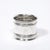 Antique 800 Silver Napkin Ring With Border Detailing & Antique Hallmarks For Sale In New York - Image 6 of 7