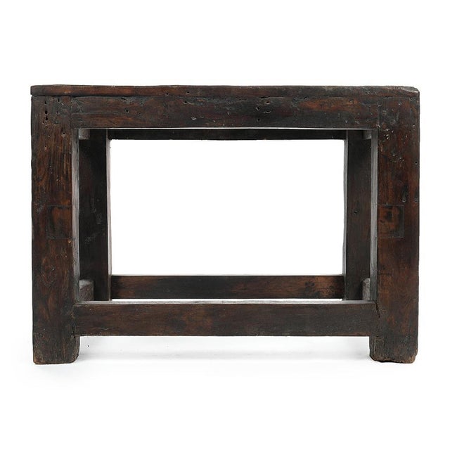 Small Wooden Table, in Very Good conditions. This piece is designed in the style of the selected designer and/or manufacturer