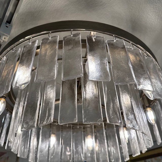 Golden Lighting Ciara Nine-Light Semi-Flush Mount For Sale - Image 4 of 12