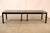 Custom Black Lacquered 12 Foot Extendable Dining Table With Gold Line Inlay For Sale - Image 15 of 18