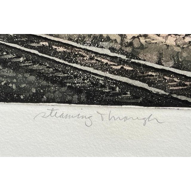 John Collette Etching from a total edition of 200 Signed and numbered in pencil by the artist Work 45 x 30 cm Total paper...