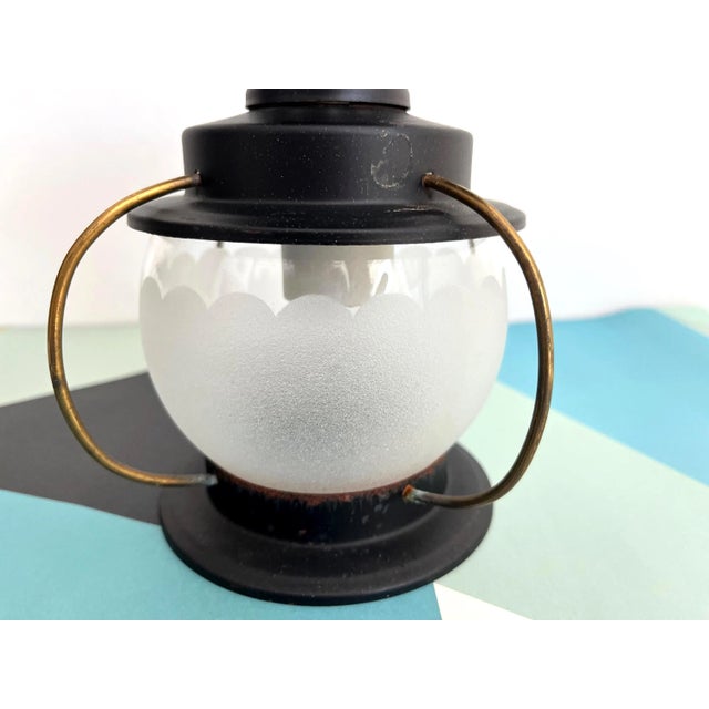 1960s Nautical Lantern Lights, Pair For Sale - Image 12 of 16