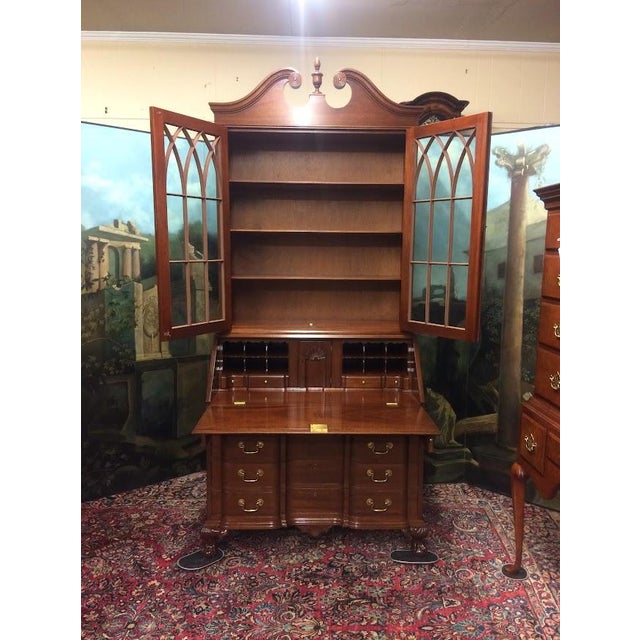 Mahogany Secretary Desk, Biggs Furniture For Sale - Image 6 of 18